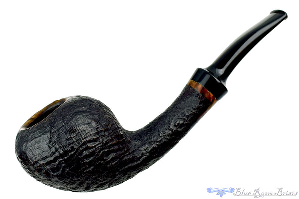 Sara Eltang 1/8 Bent Sandblast Strawberry Estate Pipe – Blue Room