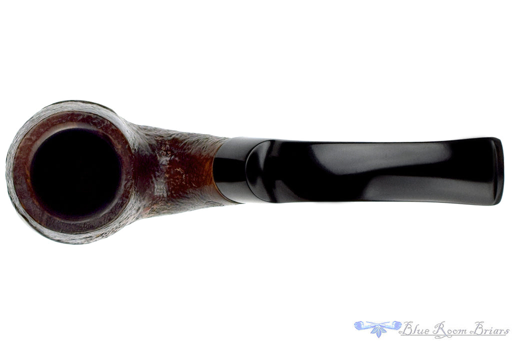 Blue Room Briars is proud to present this GBD Tapestry II 9456 (Post-Cadogan) Bent Partial Blast Billiard Estate Pipe