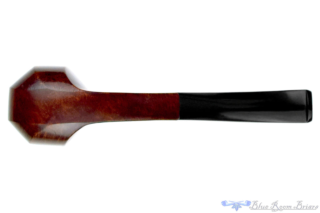 Blue Room Briars is proud to present this Devonshire 70 Bent Paneled Billiard with Square Shank Estate Pipe