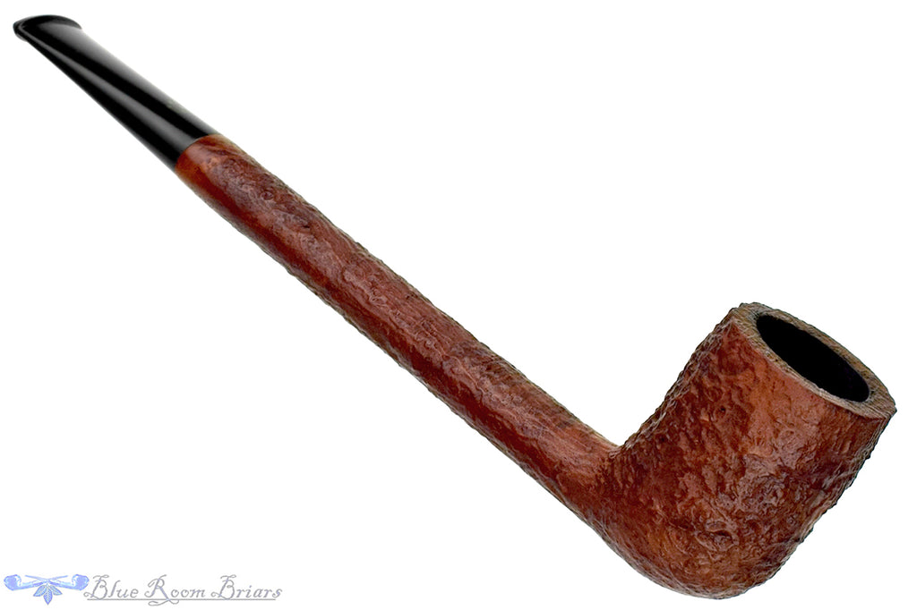 Blue Room Briars is proud to present this Sasieni Ruff Root "Dovercourt" Four Dot Sandblast Canadian Estate Pipe