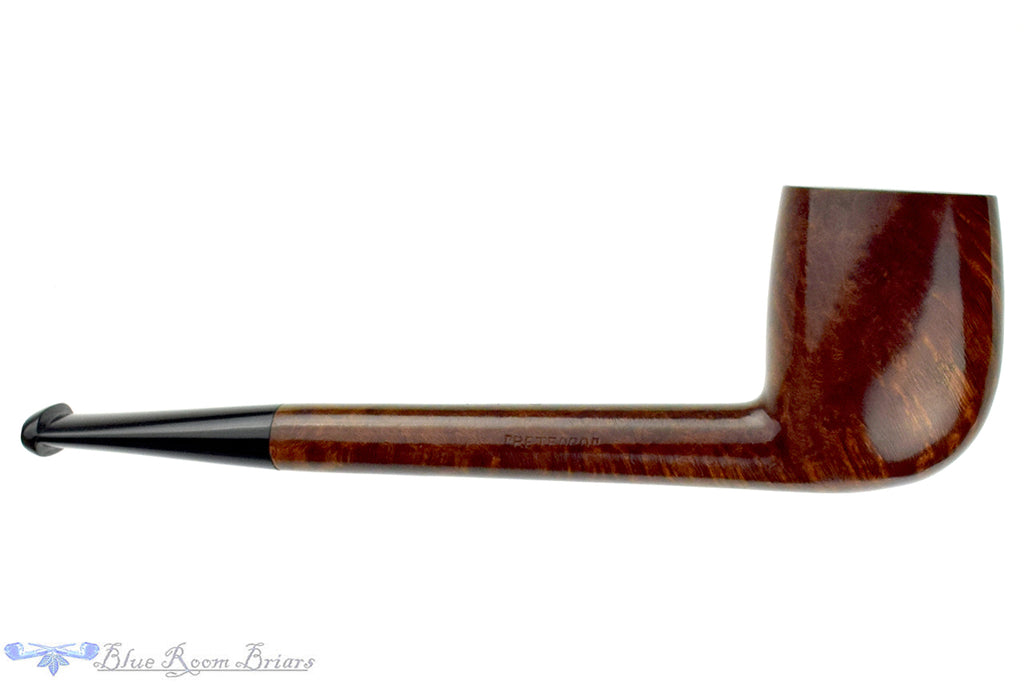 Blue Room Briars is proud to present this Sasieni Four Dot Walnut Retford Canadian Estate Pipe with Additional Stem