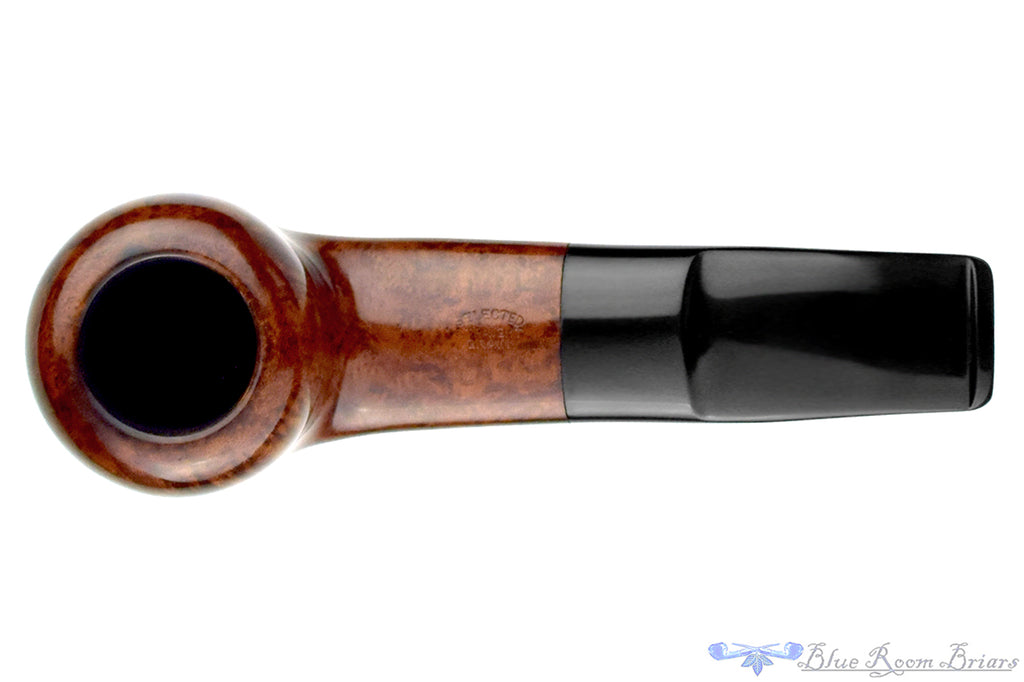 Blue Room Briars is proud to present this Comoy's Selected Straight Grain 54 Bent Oval Shank Apple Estate Pipe