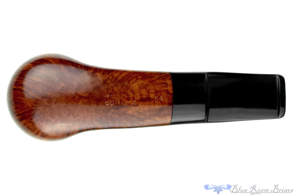 Blue Room Briars is proud to present this Comoy's Selected Straight Grain 54 Bent Oval Shank Apple Estate Pipe