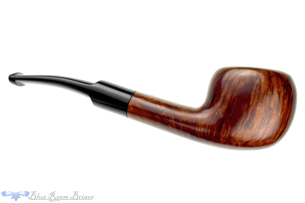 Blue Room Briars is proud to present this Comoy's Selected Straight Grain 54 Bent Oval Shank Apple Estate Pipe