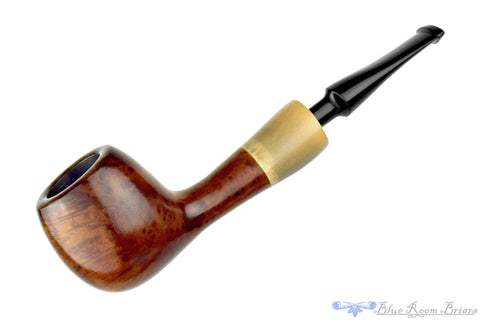 Stanwell 59 (Reg. Era) Bent Sandblast Acorn Estate Pipe with Replacement Stem