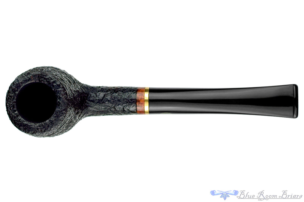 Blue Room Briars is proud to present this My Own Blend SM (2004 Make) Sandblast Billiard with Brass Estate Pipe