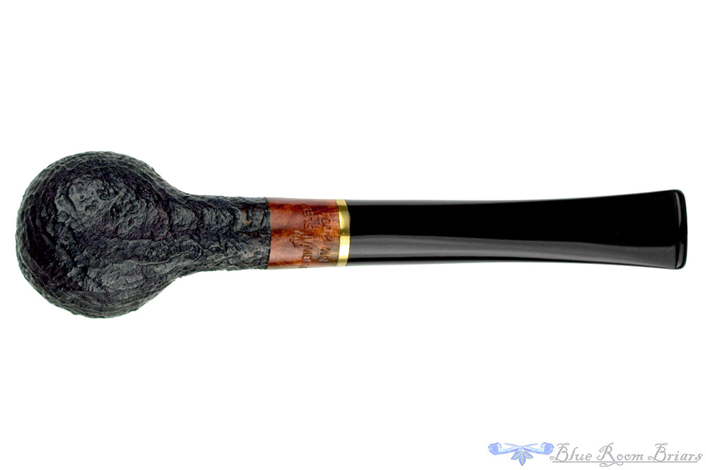 Blue Room Briars is proud to present this My Own Blend SM (2004 Make) Sandblast Billiard with Brass Estate Pipe