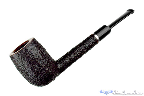 Celina & Tadeusz Polińscy Handmade Billiard (9mm Filter) with Silver and Acrylic UNSMOKED Estate Pipe