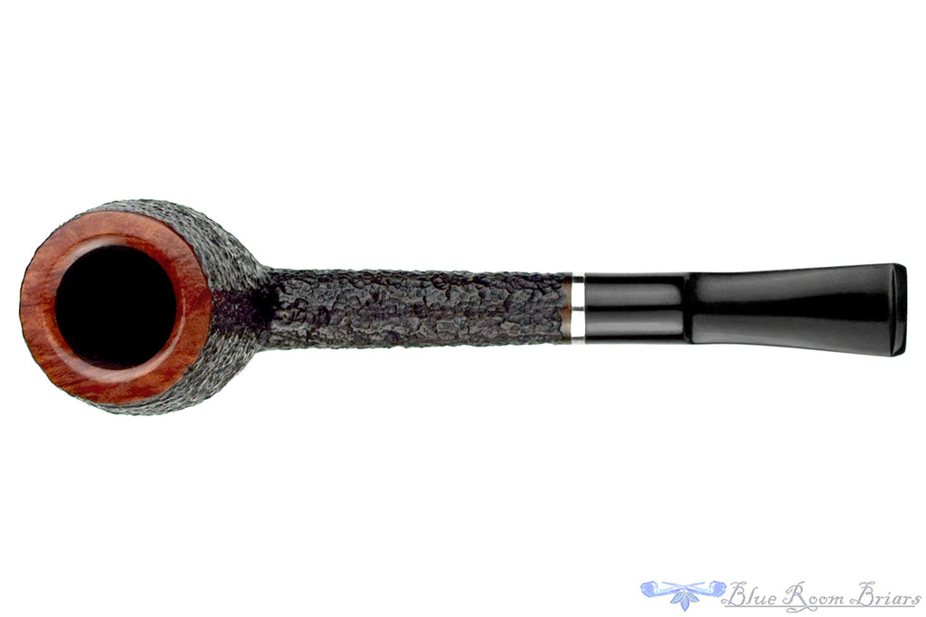 Blue Room Briars is proud to present this Savinelli Loirée 701 FM (1988 Make) Rusticated Billiard Sitter with Nickel UNSMOKED Estate Pipe