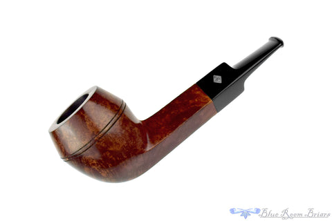 Ryan Alden Black Blast Foursquare Sitter with Brindle Estate Pipe