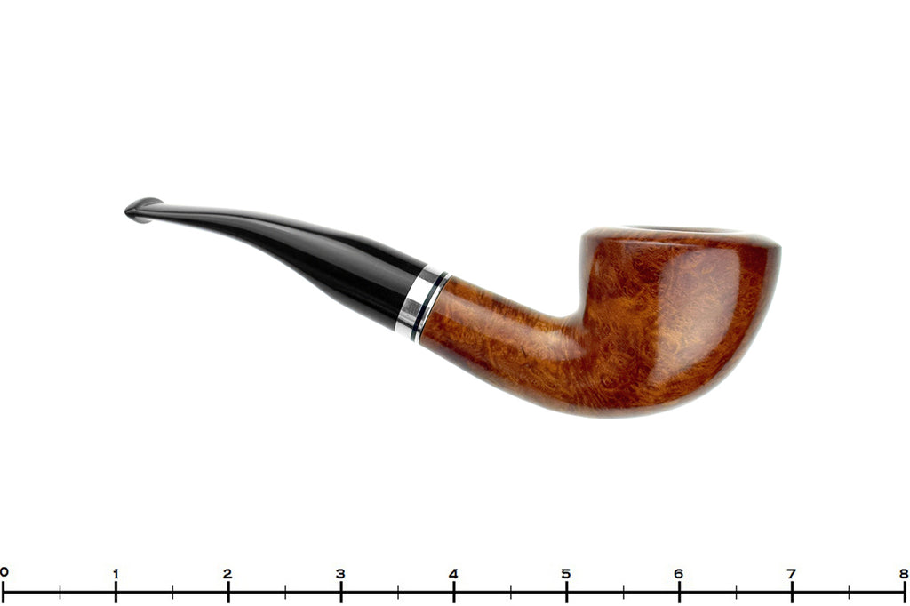 Blue Room Briars is proud to present this Jean Claude Bent Dublin (9mm Filter) with Aluminum Estate Pipe