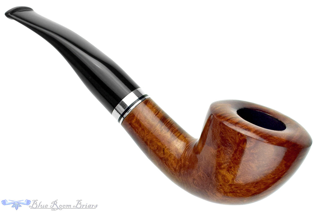 Blue Room Briars is proud to present this Jean Claude Bent Dublin (9mm Filter) with Aluminum Estate Pipe