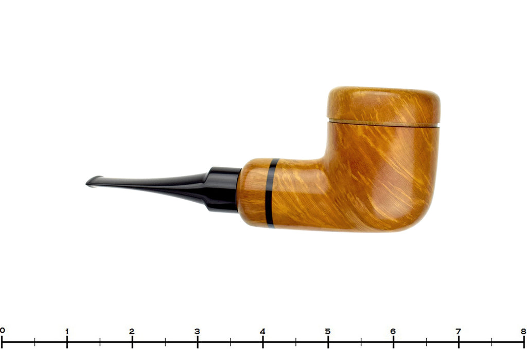 Johny Pipes Smooth Billiard (9mm Filter) Calabash