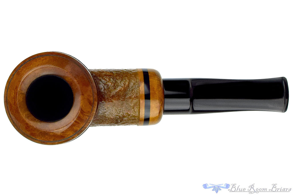 Johny Pipes Sandblast Rhodesian (9mm Filter) Calabash