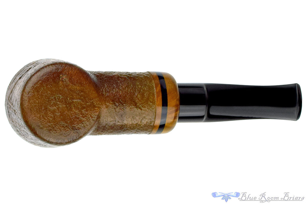 Johny Pipes Sandblast Rhodesian (9mm Filter) Calabash