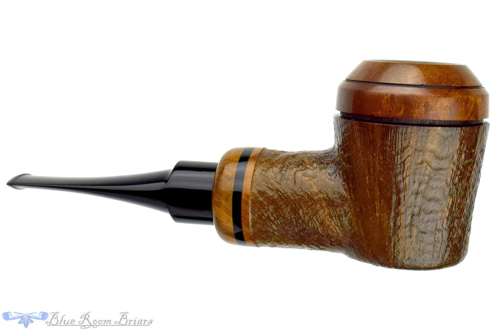 Johny Pipes Sandblast Rhodesian (9mm Filter) Calabash