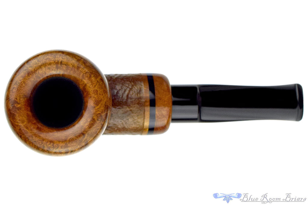 Johny Pipes Sandblast Billiard (9mm Filter) Calabash