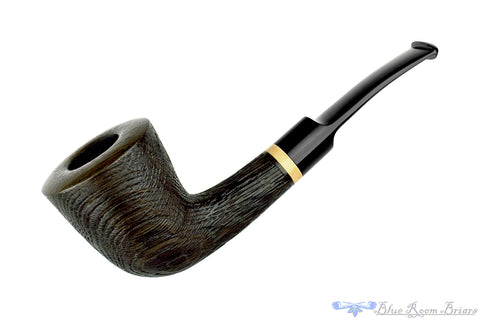 Brian Madsen Pipe Smooth Bent Apple with Camel Bone