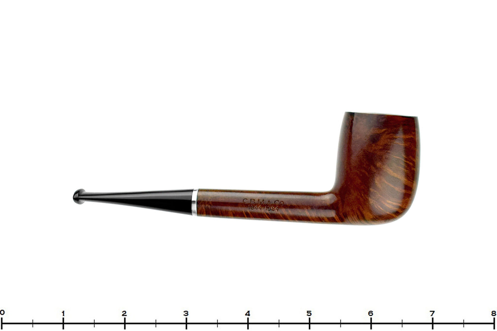 Blue Room Briars is proud to present this Orlik Jubilee Billiard with Nickel Estate Pipe