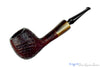 Blue Room Briars is proud to present this De Luxe 101 Sandblast Apple with Horn Ferrule Estate Pipe