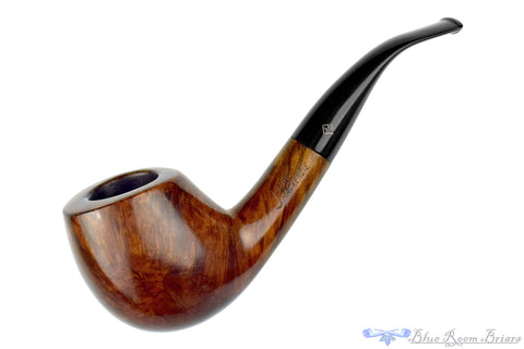 Charatan Belvedere Extra Large Billiard Sitter with Silver Estate Pipe