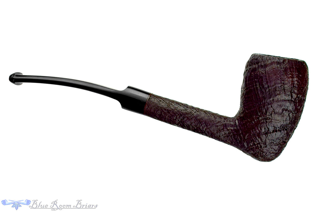 Blue Room Briars is proud to present this Stanwell 59 (Reg. Era) Bent Sandblast Acorn Estate Pipe with Replacement Stem