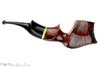 Blue Room Briars is proud to present this Daniel Mustran Pipe Bent Partial Rusticated Freehand with Green Elforyn