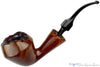 Blue Room Briars is proud to present this Knute Bent Freehand with Plateaux Estate Pipe