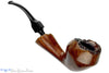 Blue Room Briars is proud to present this Knute Bent Freehand with Plateaux Estate Pipe