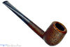 Blue Room Briars is proud to present this H Pipes by Aiden Hesslewood Sandblast Billiard with Denim Blue Brindle