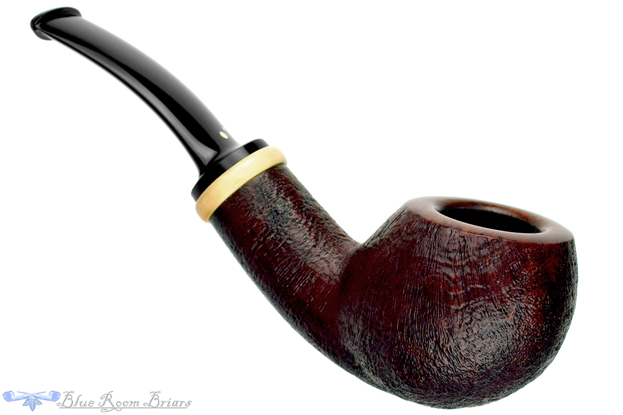 H Pipes by Aiden Hesslewood Freehand Bent Sandblast Apple with Boxwood ...