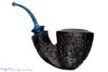 Blue Room Briars is proud to present this Jason Patrick Pipe Bent Sandblast Dublin with Whale Spine and Brindle