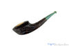 Blue Room Briars is proud to present this Jason Patrick Pipe Bent Sandblast Baby Horn with Brindle