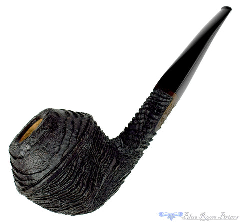 Chris Morgan Pipe Bent Sandblast Witches Finger with Brindle