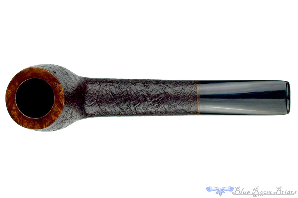 Blue Room Briars is proud to present this Sean Reum Pipe Sandblast Oval Shank with Denim Billiard