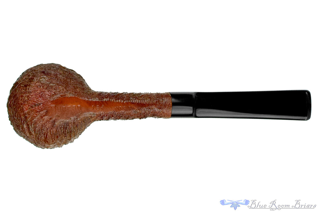 Blue Room Briars is proud to present this Duncan Antique 184 Rusticated Pot Sitter Estate Pipe