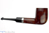 Hardcastle Walnut Billiard with Silver Estate Pipe Draft with Bowl Coat