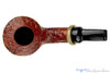 Blue Room Briars is proud to present this J. Bull Bent Sandblast Danish Dublin with Horn Estate Pipe