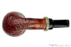 Blue Room Briars is proud to present this J. Bull Bent Sandblast Danish Dublin with Horn Estate Pipe