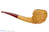 Blue Room Briars is proud to present this Chris Morgan Bent Sandblast Pale Apple Estate Pipe