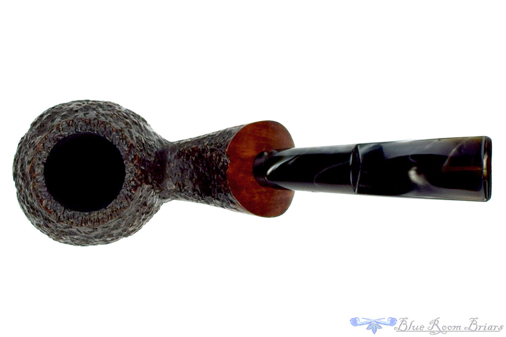 Blue Room Briars is proud to present this Ascorti Business KS Bent Rusticated Egg Estate Pipe