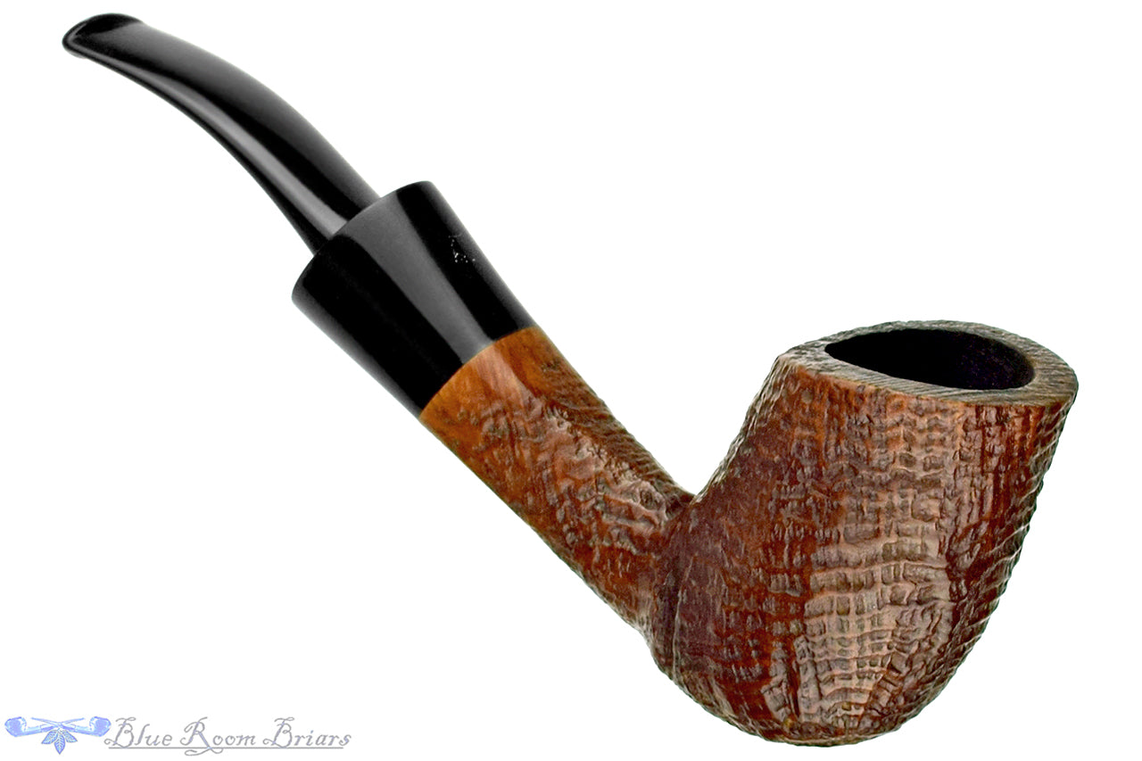 Ben Wade Prominence Bent Sandblast with Ebonite Ferrule Estate Pipe ...