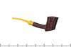 Blue Room Briars is proud to present this C. Kent Joyce Pipe Bent Carved Racing Poker