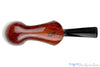 Blue Room Briars is proud to present this Bill Walther Pipe Bent Freehand with Plateaux and Brass