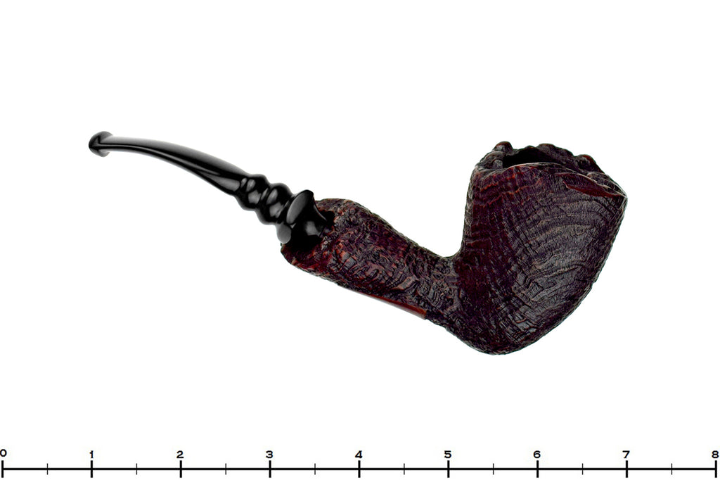 Blue Room Briars is proud to present this Freehand Bent Sandblast with Plateaux Estate Pipe