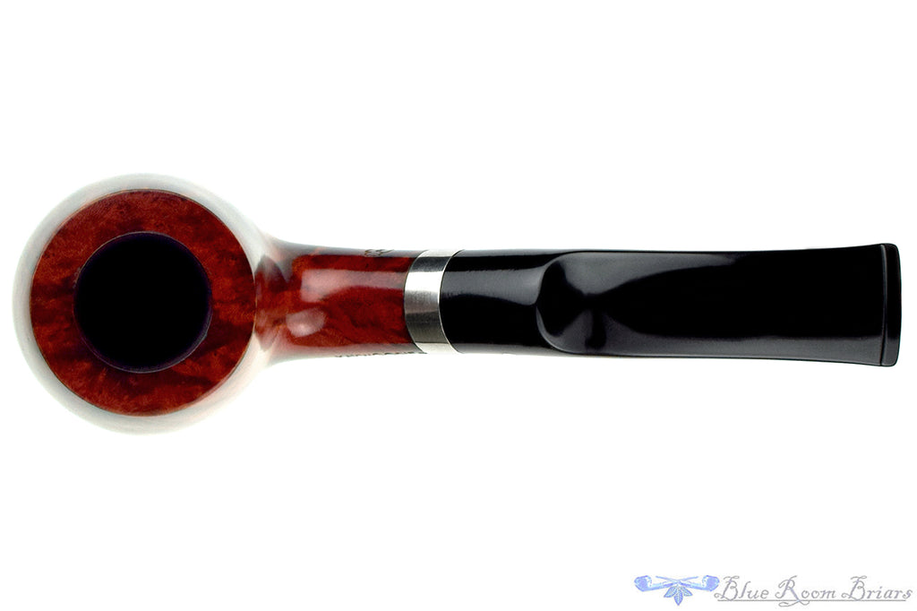 Blue Room Briars is proud to present this Kaywoodie Sterling Bent Billiard UNSMOKED Estate Pipe