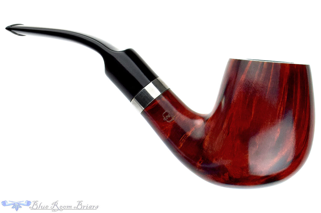 Blue Room Briars is proud to present this Kaywoodie Sterling Bent Billiard UNSMOKED Estate Pipe