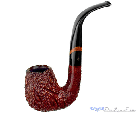 Stanwell 59 (Reg. Era) Bent Sandblast Acorn Estate Pipe with Replacement Stem