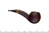 Blue Room Briars is proud to present this Dr. Bob Ring Blast Hawkbill with Zebrawood and Brindle Estate Pipe