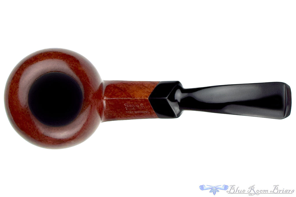 Jorgen Larsen E 1/2 Bent Tomato Estate Pipe